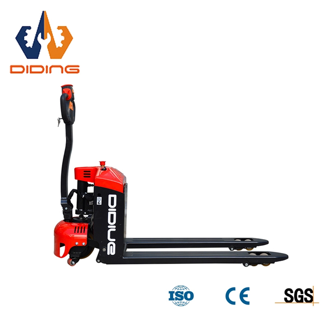 1500kg Electric Walkin ma hope o Pallet Jack Cbdw