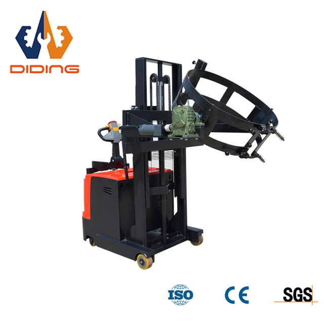 Elektrik Pallet Stacker Drum Klam . 